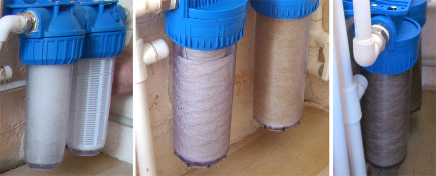 Магистральный фильтр для очистки воды от песка