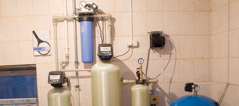 Монтаж системы водоочистки в частном доме в Новосибирске