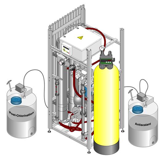 Фильтр обезжелезиватель для обработки питьевой воды