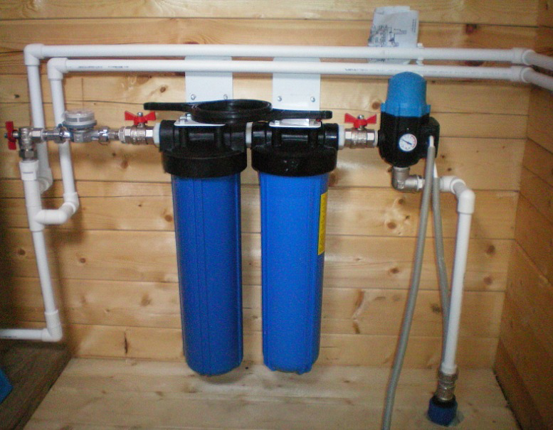 Монтаж фильтров и систем очистки воды из скважины