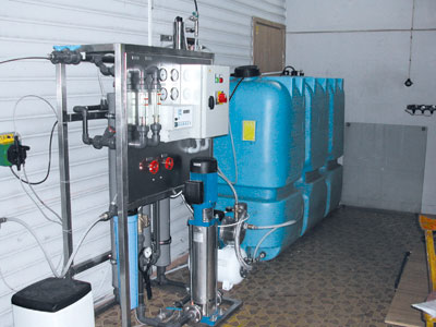 Промышленная система обработки воды